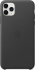 Apple iPhone 11 Pro Max Leather Case Black 
