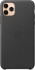 Apple iPhone 11 Pro Max Leather Case Black 