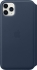 Apple iPhone 11 Pro Max Leather Folio Deep Sea Blue 