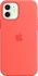 Apple iPhone 12/iPhone 12 Pro Silicone Case with MagSafe Pink Citrus 