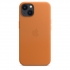 Apple iPhone 13 Leather Case with MagSafe Golden Brown 