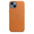 Apple iPhone 13 Leather Case with MagSafe Golden Brown 