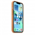 Apple iPhone 13 Leather Case with MagSafe Golden Brown 
