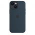 Apple iPhone 13 Mini Silicone Case with MagSafe Abyss Blue 