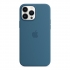 Apple iPhone 13 Pro Max Silicone Case with MagSafe Blue Jay 