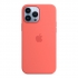 Apple iPhone 13 Pro Max Silicone Case with MagSafe Pink Pomelo 