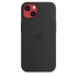 Apple iPhone 13 Silicone Case with MagSafe Midnight 