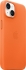 Apple leather case with MagSafe for iPhone 14 orange 