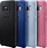 Samsung EF-XG955AL Alcantara Cover for Galaxy S8+ blue 