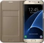 Samsung Flip wallet для Galaxy S7 Edge золотой