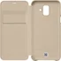 Samsung Flip wallet для Galaxy A6 (2018) gold