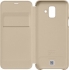 Samsung Flip wallet for Galaxy A6 (2018) gold 