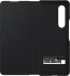 Samsung Leather Flip Cover for Galaxy Z Fold 3 5G black 