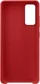 Samsung Silicone Cover для Galaxy S20 FE красный