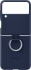 Samsung Silicone Cover with ring for Galaxy Z Flip 3 5G Navy 