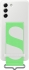 Samsung Silicone Cover with strap for Galaxy S21 FE white 