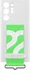 Samsung Silicone Cover with strap для Galaxy S22 Ultra white