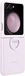 Samsung Silicone case with ring для Galaxy Z Flip 5 Lavender