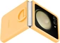 Samsung Silicone case with ring для Galaxy Z Flip 5 Apricot