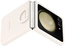 Samsung Silicone case with ring для Galaxy Z Flip 5 Cream