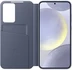 Samsung Smart View wallet case для Galaxy S24+ фиолетовый