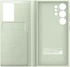 Samsung Smart View wallet case для Galaxy S24 Ultra light green