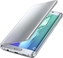 Самсунг clear View Cover для Галакси S6 Edge+ серебро
