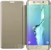 Samsung Clear View Cover для Galaxy S6 Edge+ gold