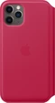 Apple iPhone 11 Pro Leather Folio малиновый