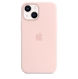 Apple iPhone 13 Mini Silicone Case with MagSafe Chalk Pink 