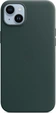 Apple leather case with MagSafe для iPhone 14 Plus forest зеленый