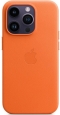 Apple leather case with MagSafe for iPhone 14 Pro orange (MPPL3ZM/A)