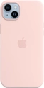 Эпл silicone case with MagSafe для Айфон 14 Плюс kalkrosa