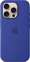 Эпл silicone case with MagSafe для Айфон 16 Про ultramarine