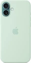Эпл silicone case with MagSafe для Айфон 16 Плюс Aquamarin