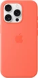 Эпл silicone case with MagSafe для Айфон 16 Про mandarin