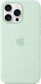 Эпл silicone case with MagSafe для Айфон 16 Про Макс Aquamarin