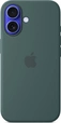 Эпл silicone case with MagSafe для Айфон 16 sea зеленый