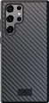 Black Rock Protective case Real carbon for Samsung Galaxy S22 Ultra black