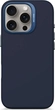 Decoded AntiMicrobial Silicone Back Cover для Apple iPhone 16 Pro синий Print