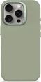 Decoded AntiMicrobial Silicone Back Cover для Apple iPhone 16 Pro jade зеленый