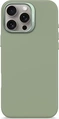 Decoded AntiMicrobial Silicone Back Cover для Эпл Айфон 16 Про Макс jade зеленый