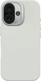 Decoded AntiMicrobial Silicone Back Cover для Эпл Айфон 16 Stone серый