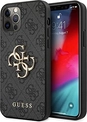 Guess Hard Cover 4G Metal Logo для Apple iPhone 12/12 Pro grey