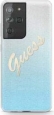 Guess Hard Cover Glitter Gradient Script for Samsung Galaxy S21 Ultra blue (GUHCS21LPCUGLSBL)