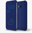 HTC HC-M100 Dot View case для One (M8) blue