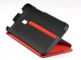 HTC HC-V851 Double Dip Flip case for One mini black/red