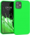 KWMobile TPU Silicone case for Apple iPhone 12 mini neon green