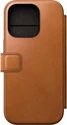 Nomad modern Leather Folio для Apple iPhone 16 Pro English Tan