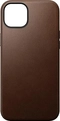Nomad modern Leather case для Apple iPhone 15 Plus Rustic коричневый